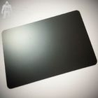 De lege Visitekaartjes van het Steenblack metal, Duidelijke Zwarte Visitekaartjes 85x54x0.3mm