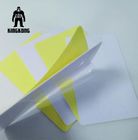De duidelijke van de Visitekaartjes Voor het drukken geschikte Plastic Kaarten van Stickerpvc Zelfklevende Spatie met Laag
