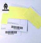 Het Personeelsidentiteitskaart van de fotostudent personaliseerde Plastic Kaartpvc omvat Transparante Sticker