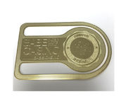 Gouden/Zilveren Metaal Placemats en Onderleggers voor glazen met het Aluminiummateriaal van het Laserembleem