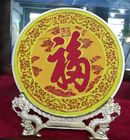 Kleurrijke Metaal van Cloisonne van de douane het Chinese Luxe om Platen