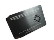 Het Zwarte Matte Finish Social Media NFC Visitekaartje van PVD met N-tage215-Spaander