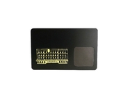 Matzwart MF Metal NFC-visitekaartje 13,56 mhz Frequentie