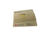 Aanpassen Afdrukken Pvc Kaart Naam Reliëf Nummer Gouden Creditcard