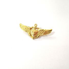 Het ronde Metaaletiket plateert het Gouden/Zilveren Kenteken die van de Kleurenspeld Vrij Ontwerp plateren