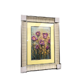 De Kunst van het het Metaalkader van de decoreetkamer, 200x300mm Gouden/Zilveren Omlijstingart.
