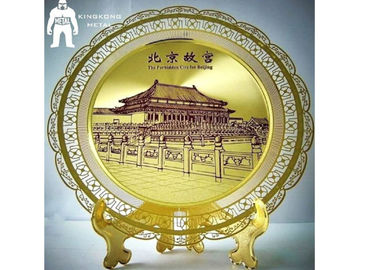 Het Metaal Gouden Medaille van de kunstwerkherinnering Zilver Geplateerde het Leveren Huisdecoratie