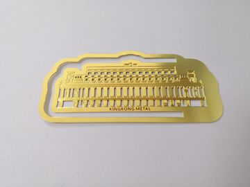 De kleur drukte Gegraveerde Metaalreferenties voor Gegraveerde Embleem van de Mensen het Promotiegift