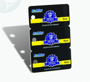 Unieke Vierkante Plastic pvc-Visitekaartjes 3 in-1 0.3mm1.0mm Dikte
