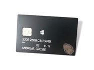 Spaander 4442 Metaal BedrijfsCreditcardsborstel Gebeëindigde Grootte 85*54*0.6mm van luxeic