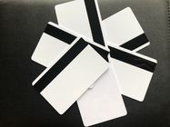 De lege Witte Glanzende Plastic Visitekaartjes van pvc met Hico Magnetische 85.5x54x0.76mm