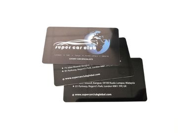 De aangepaste Visitekaartjes van de Besnoeiingspvc van de Vormmatrijs met Volledige Kleurendruk 85x45mm Onregelmatige Vorm