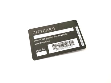 Van de de Kaartenstreepjescode van pvc van de sublimatie de Plastic die Douane Code van Qr om Hoek wordt voorgedrukt