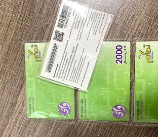 Douanedocument de Druk van de de Kraskaart van het Loterijkaartje polijst/Matte Laminering