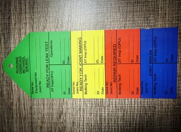 Met een laag bedekt Document hangt de Gedrukte van het Klerenmarkeringen/Hotel Deurdouane Markeringen