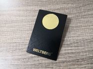 0.2mm Gouden Metaalrfid Kaart voor de Gymnastiekkast van de Deuringang