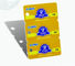 Unieke Vierkante Plastic pvc-Visitekaartjes 3 in-1 0.3mm1.0mm Dikte