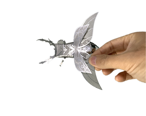 Materiaal van het de Vlekstaal van Adult Metal Puzzle van het Diy 3D Insect Model